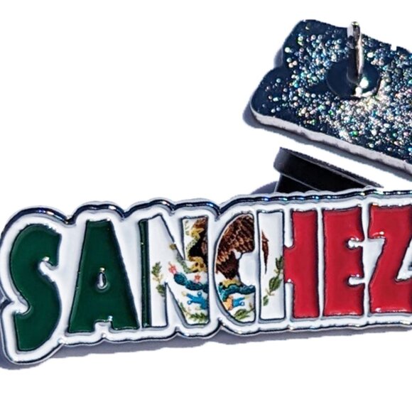 Pin Sanchez Pin for Caps Clothing Enamel Badge Mexican Flag Pin Sanchez Mex Flag - Picture 5 of 5